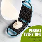 Mini Nonstick Waffle Maker for Quick, Easy Treats