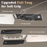 Astercook 17-Piece German Stainless Steel Knife Set