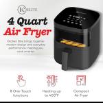 Digital Air Fryer Oven with 8 Presets - 4 Quart