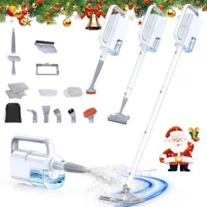 ScrubWiz 10-in-1 Steam Mop with Handheld Cleaner