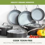 GreenPan 11-Piece Valencia Pro Nonstick Cookware Set