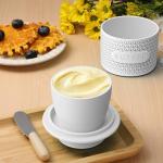 Silicone Butter Crock with Lid for Fresh Butter