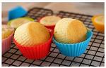 24 Pack Reusable Silicone Cupcake Baking Cups