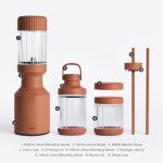 Mini Beast Blender with Extra Vessels and Cap