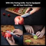 SYOKAMI 4-Inch Japanese Paring Knife with Cover