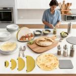 4-in-1 Tortilla Sealer and Crimper Maker