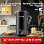 Automatic Nut Milk Maker for Homemade Plant-Based Milk