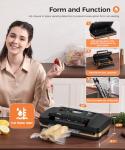 Powerful Vacuum Sealer with Built-in Cutter and Bags