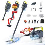 LABIGO 10-in-1 Steam Mop with Handheld Steamer