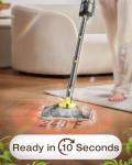 LABIGO 10-in-1 Steam Mop with Handheld Steamer