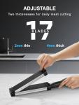 Fresh Meat Slicer and Knife Set for Home Cooking