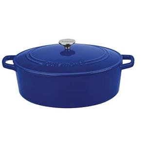 Cuisinart Enameled Cast Iron Oval Casserole 7 Quart