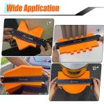 Contour Gauge Profile Tool for Easy Woodworking