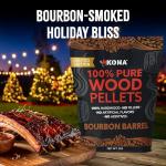Kona Bourbon Barrel Wood Pellets for Smokers