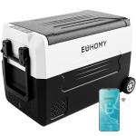 EUHOMY 12V Portable Refrigerator for Camping and Travel
