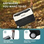 EUHOMY 12V Portable Refrigerator for Camping and Travel