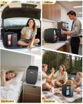 BEICHEN 4L Mini Portable Fridge for Home & Car