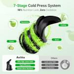 Aeitto Cold Press Juicer with Extra Large Feed Chute