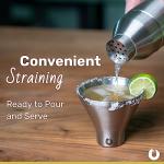 SNOWFOX Gold Vacuum Insulated Cocktail Shaker, 22oz