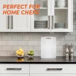 ZAASKO Medium Stainless Steel Cutting Board 14” x 10”