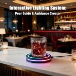 Smart Coaster Cocktail Mixer with App and LED