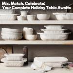 Large 5.1 Quart Rectangular Baking Dish with Lids