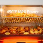 18QT Air Fryer Toaster Oven Combo - 12-in-1