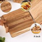 WGLILO 8-Inch Wood Tortilla Press with Accessories
