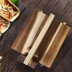 WGLILO 8-Inch Wood Tortilla Press with Accessories