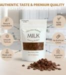 Smooth Milk Chocolate Melting Wafers for Baking