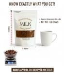 Smooth Milk Chocolate Melting Wafers for Baking