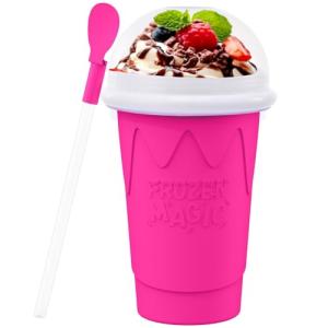 500ML Portable Slushie Maker Cup - Pink