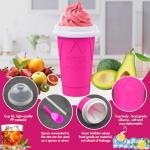 500ML Portable Slushie Maker Cup - Pink