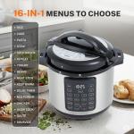 Simple Deluxe 8QT 16-in-1 Electric Pressure Cooker