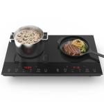 Nuopuplai Double Induction Cooktop with Dual Burners