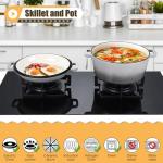 P&P CHEF 5Qt Gray Cast Iron Dutch Oven Set