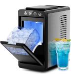 Kismile Portable Ice Maker with Self-Cleaning Feature