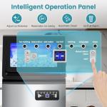 150LBS/24H Stainless Steel Commercial Ice Maker