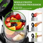 WHUTO Stainless Steel Cold Press Juicer Machine