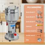 High-Speed 2000W Electric Grain Mill Grinder