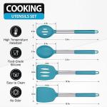 Set of 4 Silicone Spatulas and Spoons
