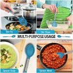 Set of 4 Silicone Spatulas and Spoons