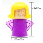 ZPCTECHGO Microwave Oven Cleaner - Angry Mom Steamer