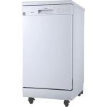 Danby Compact White Portable Dishwasher