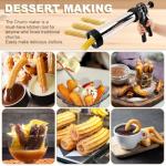 Stainless Steel Churro Maker Kit for Easy Treats