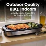 Chefman Smokeless Indoor Electric Grill with Drip Tray