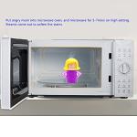 ZPCTECHGO Microwave Oven Cleaner - Angry Mom Steamer
