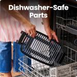 Chefman Smokeless Indoor Electric Grill with Drip Tray