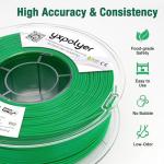 Food Safe PLA Filament 1.75mm 1kg Green