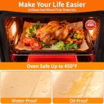 YUANYE 400PCS Non-Stick Parchment Paper Sheets